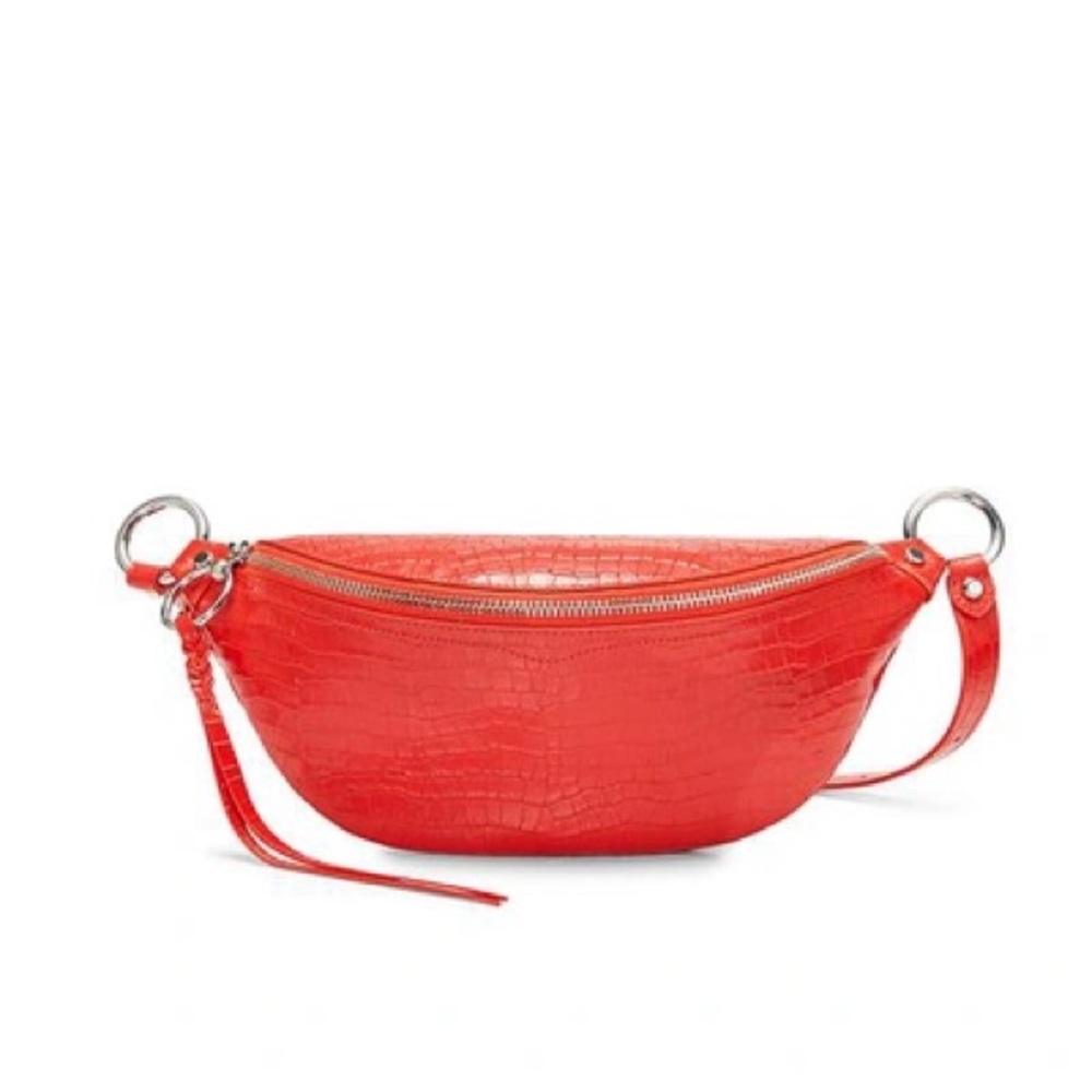 EUC Rebecca Minkoff Red Leather Crossbody/Belt Bag